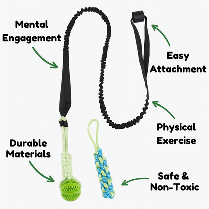 PupBungee Tug Toy
